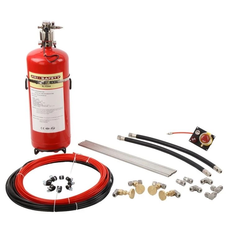 PRI-SAFETY Automatic Fire Suppression Systems On Buses And Coaches With UNECE R107 Approved