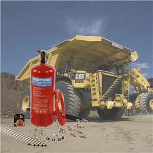 ECE R107 Важка машина система пожежогасіння