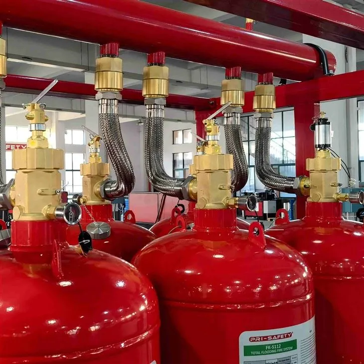 Novec 1230 FK5112 Fire Suppression System For Battery Room Energy Storage UPS Protection FM200 Fire System Clean Agent HFC227EA Fire Fighting System suppliers