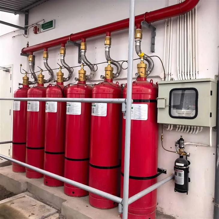 Novec 1230 FK5112 Fire Suppression System For Battery Room Energy Storage UPS Protection FM200 Fire System Clean Agent HFC227EA Fire Fighting System factory